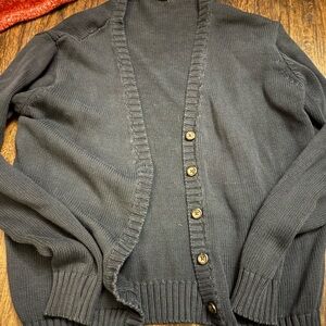 Brandy Melville Navy Button up Cardigan